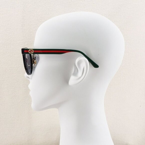 Gucci GG0416 Sunglasses Black Gray Gradient OS - Picture 12 of 16